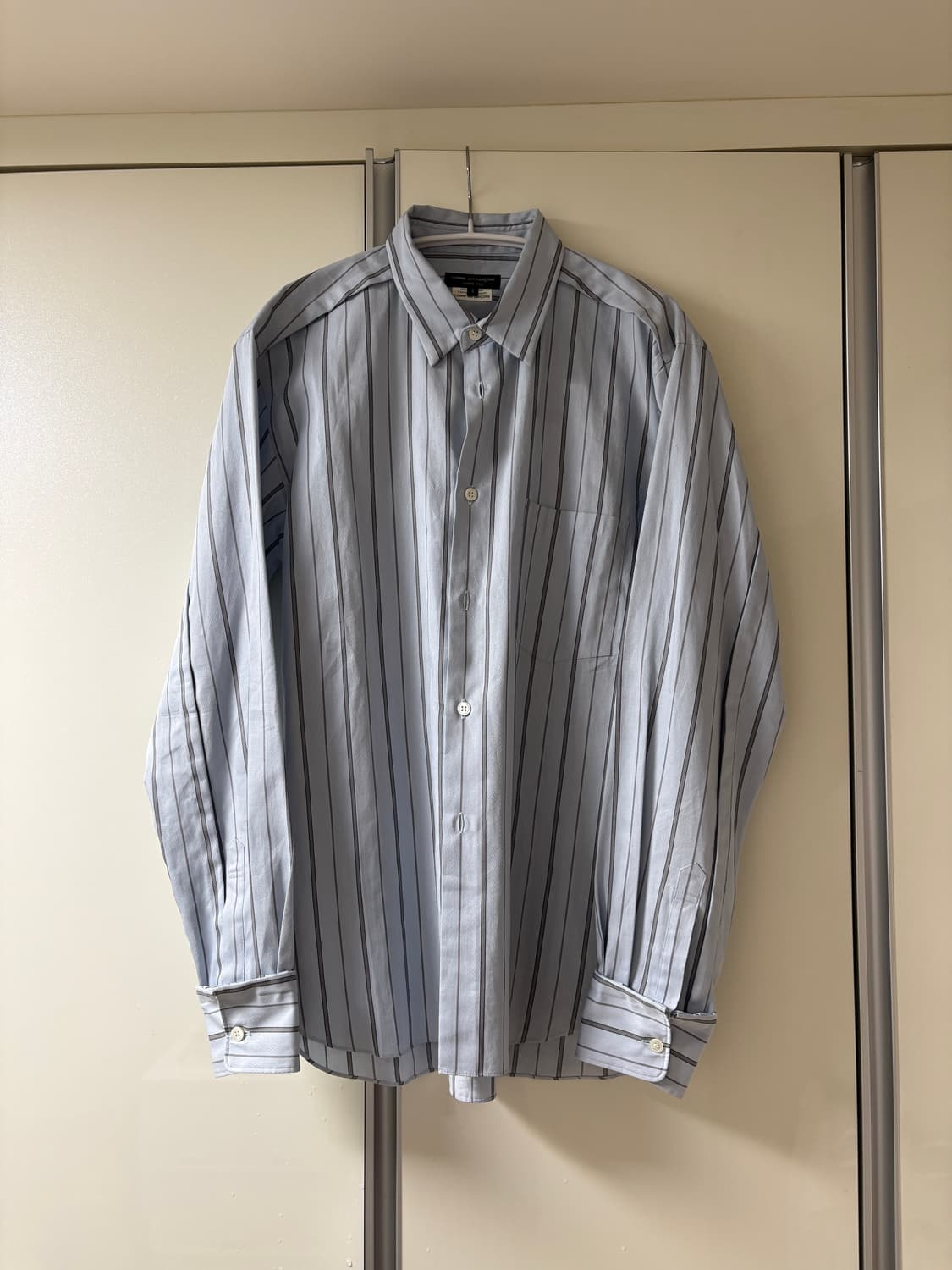 꼼데가르송 옴므 플러스 스트라이프 셔츠 상품이미지1