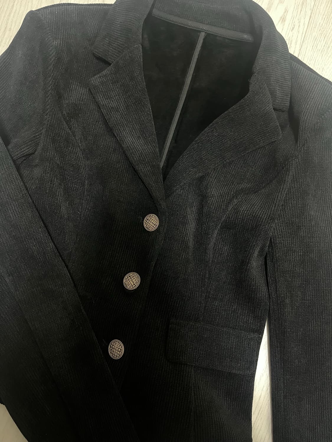 여성 블랙 정장 재킷  상품이미지5