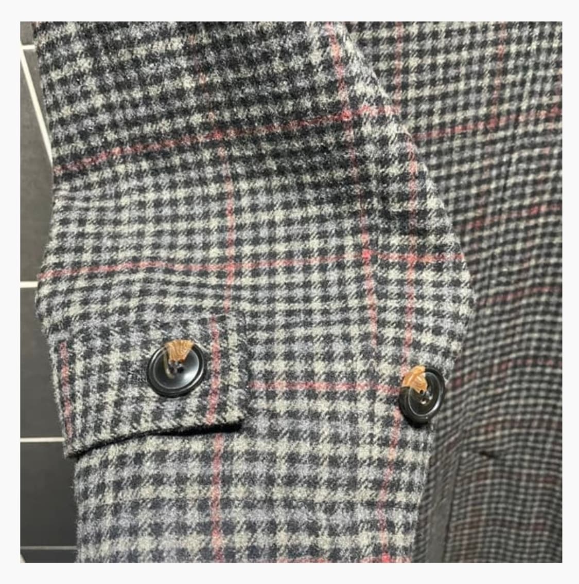 프릭스스토어 울 롱코트 (가슴 62, 총장 116, 팔 76) 상품이미지7