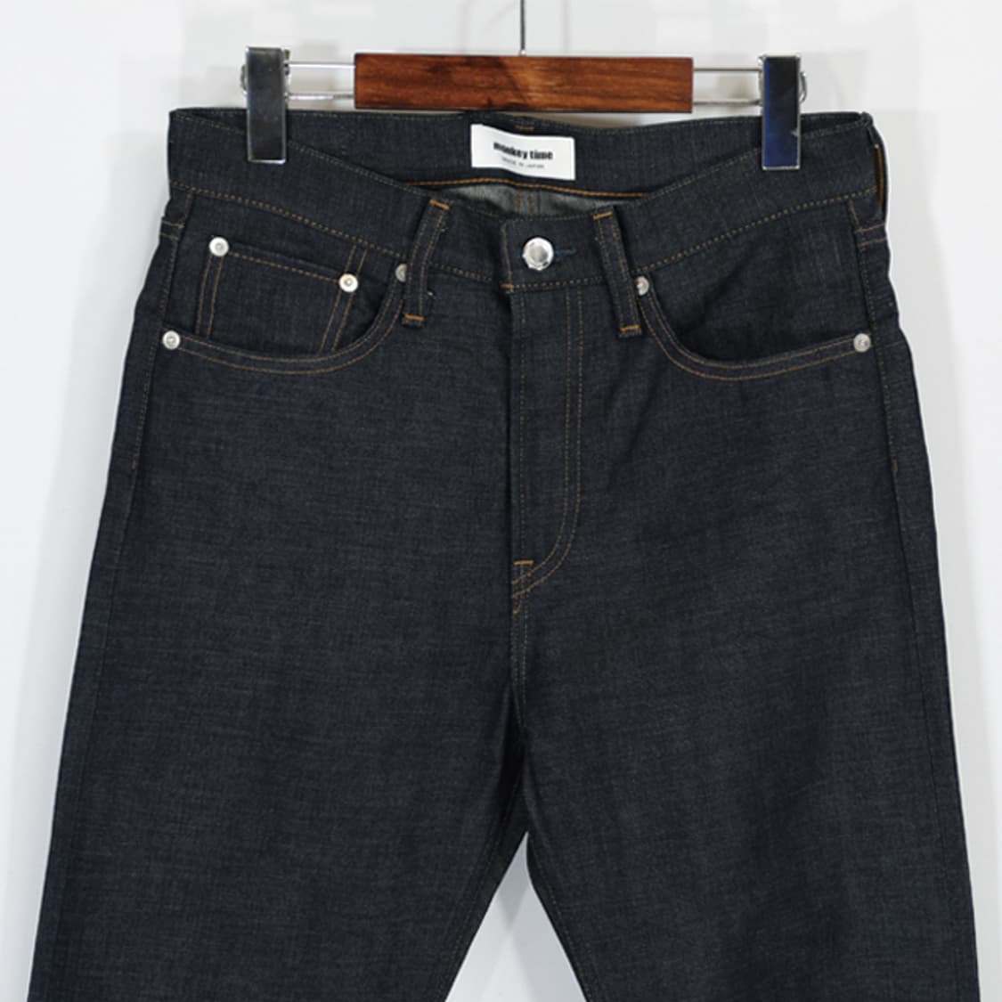 monkey time 셀비지데님롤업팬츠 상품이미지3