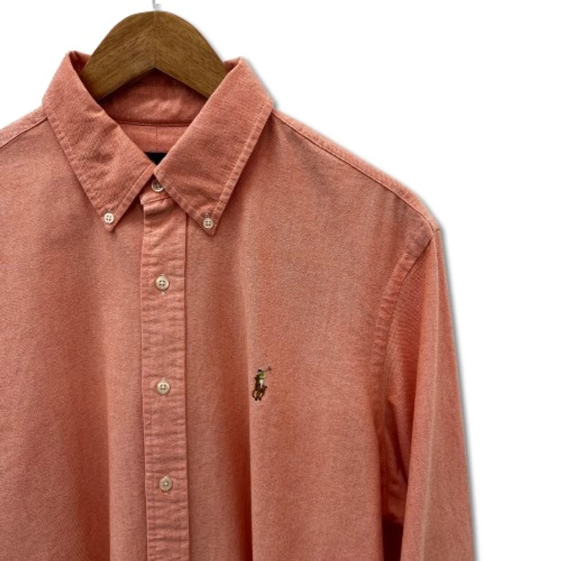 폴로 랄프로렌 클래식 버튼 다운 코랄 핑크 셔츠 상품이미지5