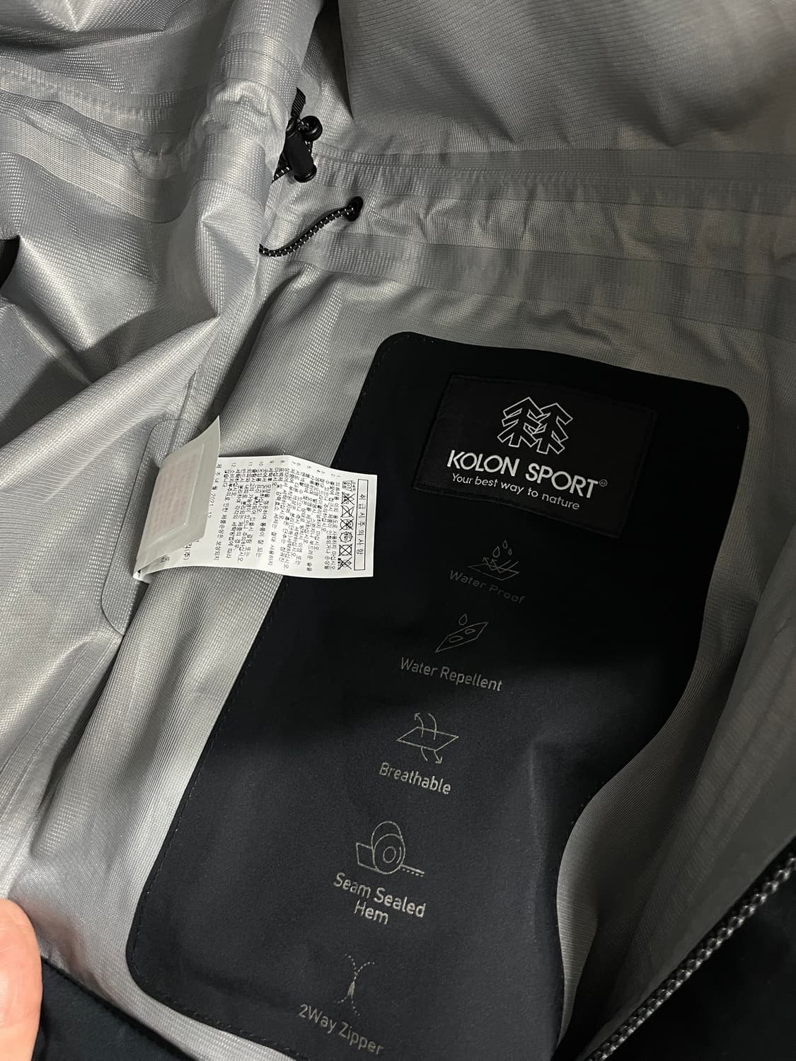 코오롱 스포츠 고어텍스 자켓 상품이미지8