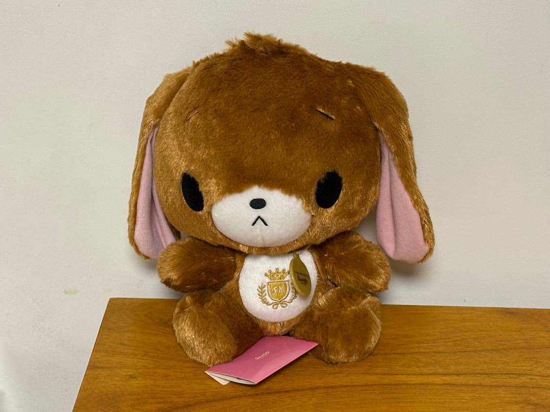 고전산리오 슈가바니즈 쿠로우사 인형 상품이미지1