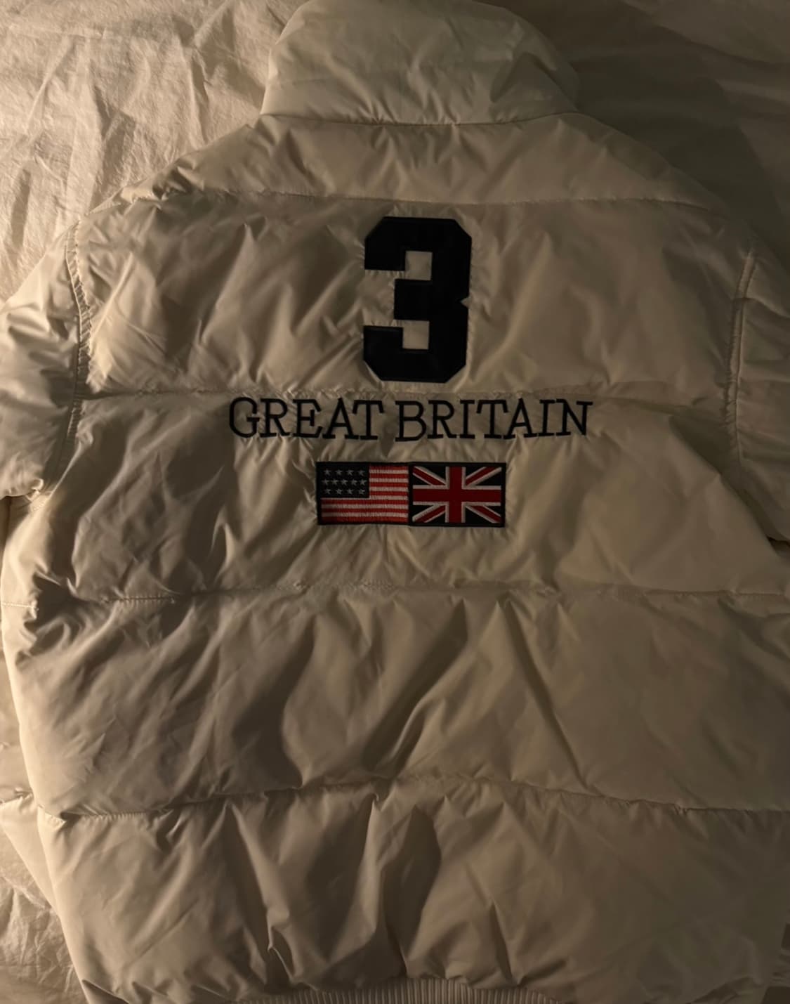 폴로 빅포니 브리튼 패딩 크림 상품이미지4