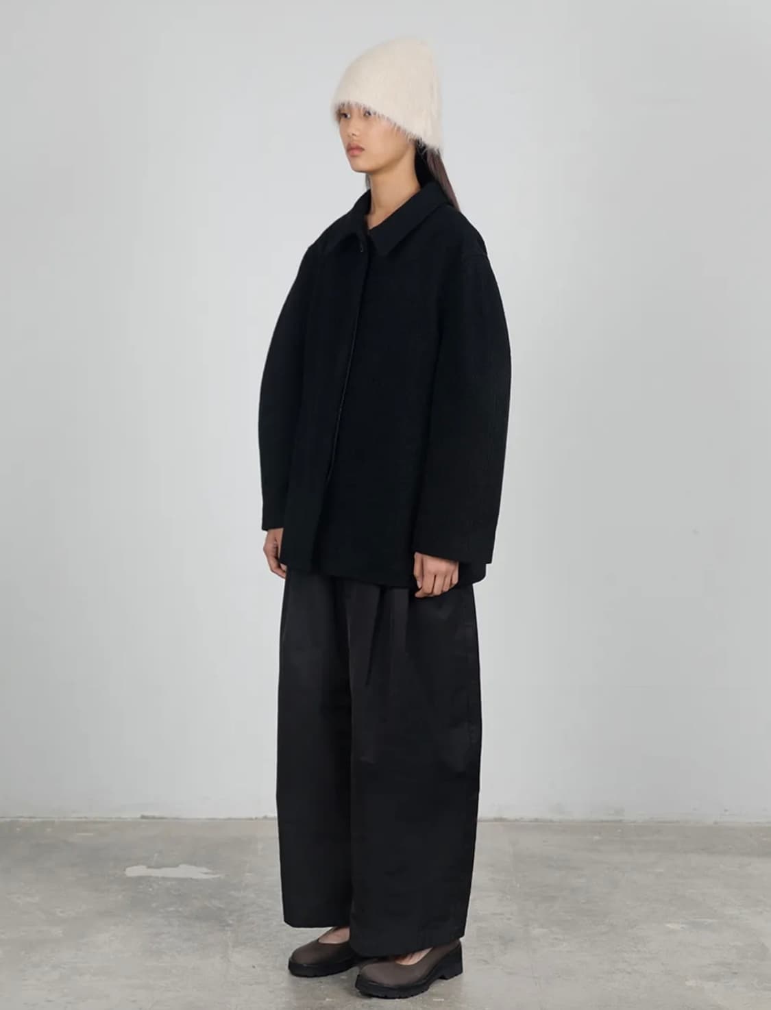 아모멘토 아워글래스 하프 코트 (사용감 있음) 상품이미지2