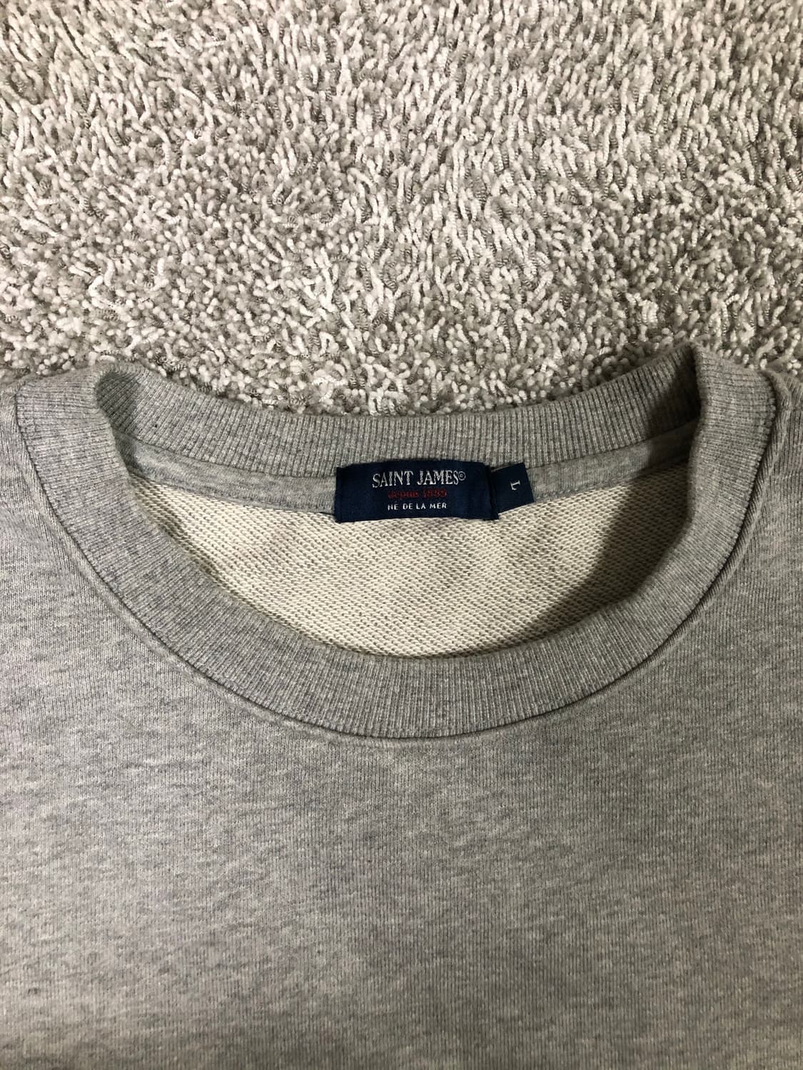 세인트제임스 엘보패치 맨투맨 상품이미지3