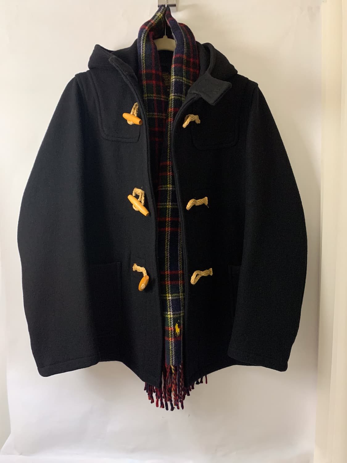 BEAMS x Fidelity 빔즈 피델리티 울 더플코트 S 상품이미지1