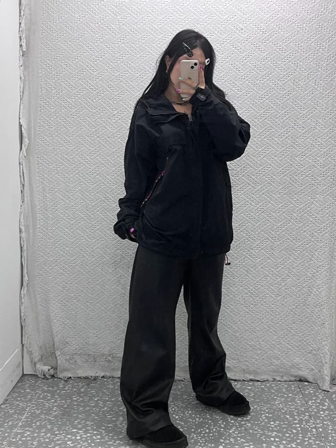 폴로 스포츠 올드스쿨 90's 고프코어 바람막이 자켓 XL C07006 상품이미지1