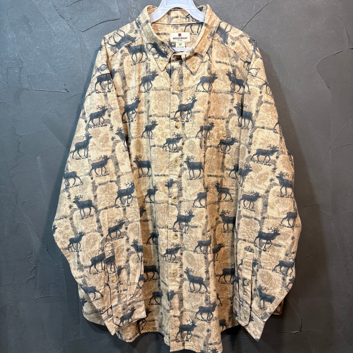 [XXL] WOOLRICH 울리치 빈티지 패턴 워크 셔츠 상품이미지1