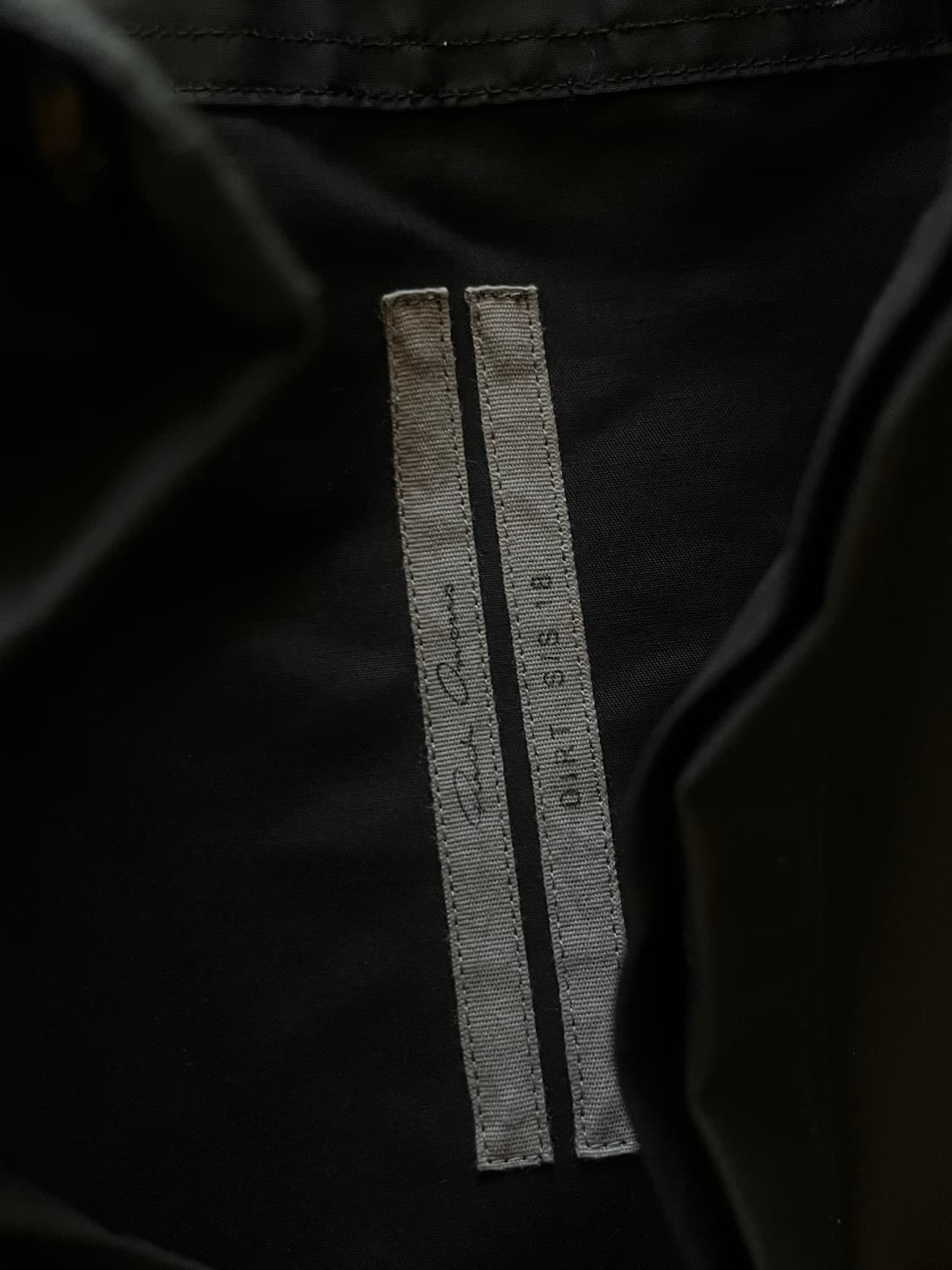 릭오웬스 ss18 세틴 Blu 셔츠 자켓 상품이미지3