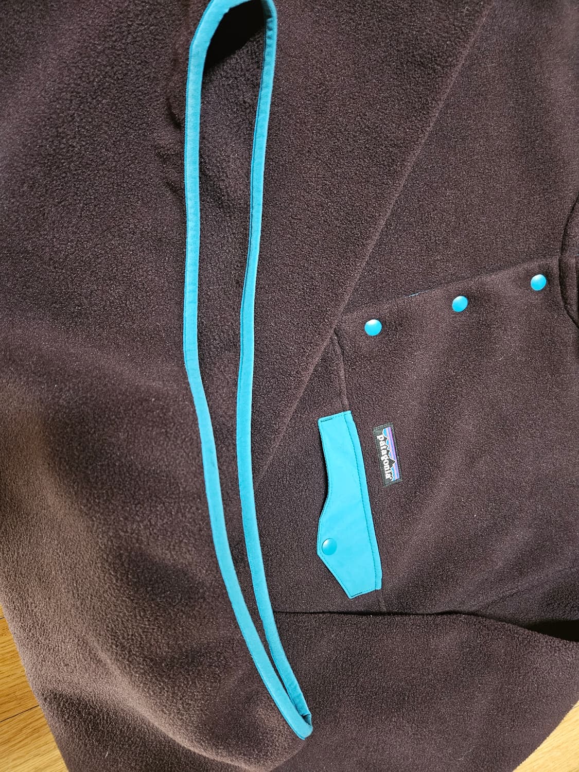 파타고니아 신칠라 헤비웨이트 옵시디안 플럼 L 플리스 후리스 상품이미지5