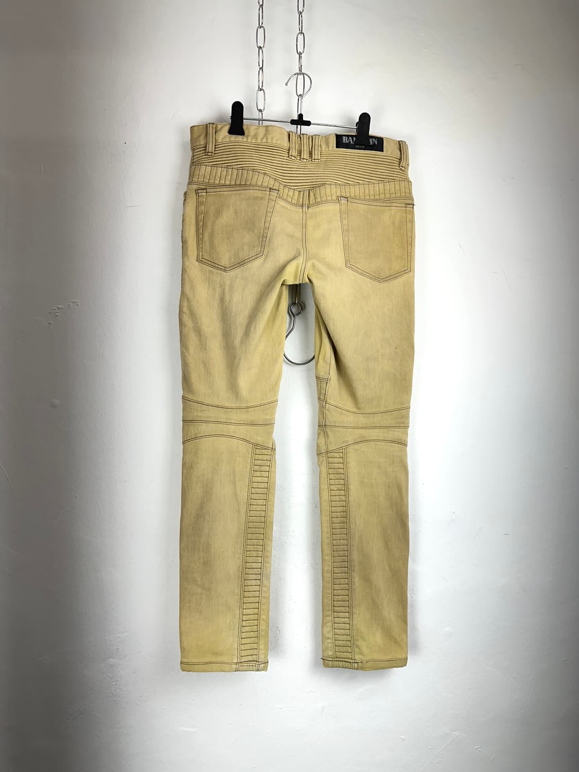Balmain Multi Zip Biker Denim Pants 상품이미지7