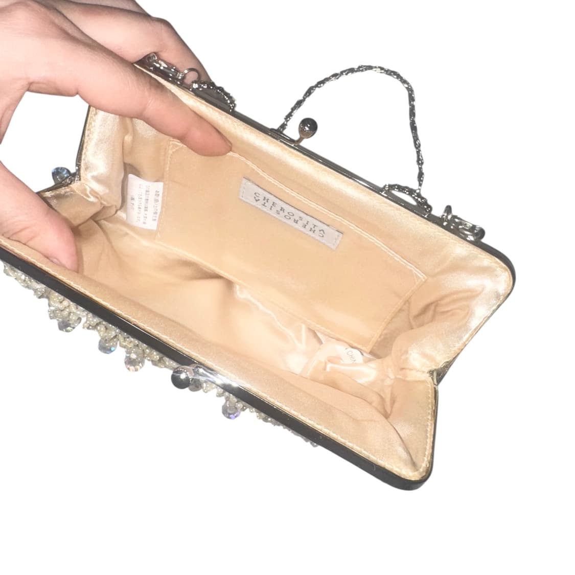 beige chandelier mini bag 상품이미지8