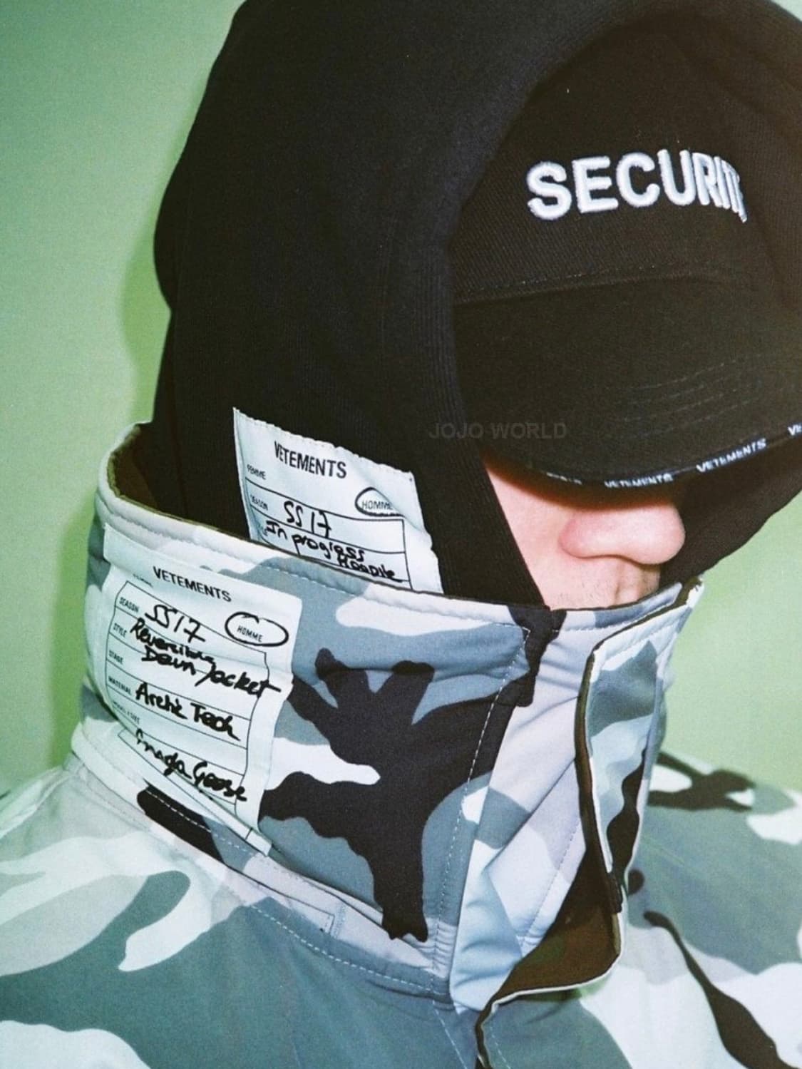 VETEMENTS 베트멍 시큐리티 볼캡 모자 상품이미지1