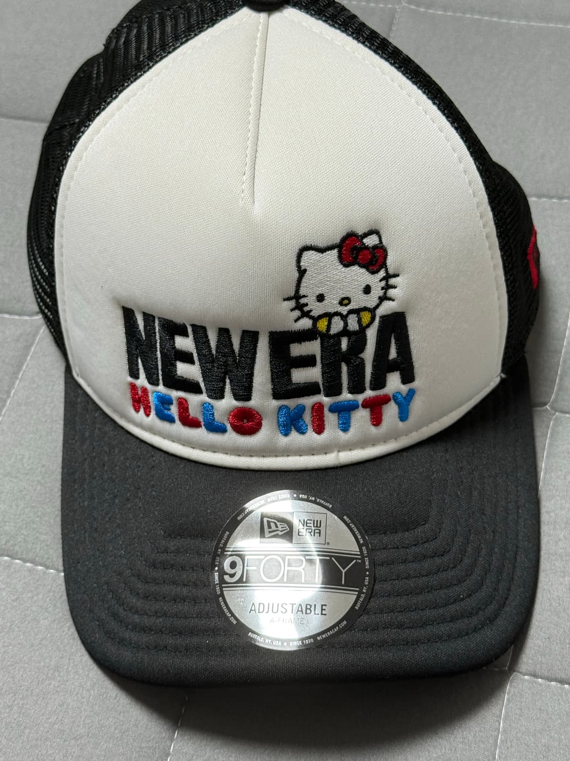 뉴에라 키티 a프레임 트러커 볼캡 블랙 상품이미지1