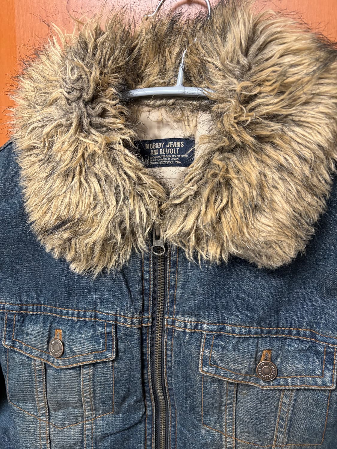 빈티지 데님 자켓 상품이미지2