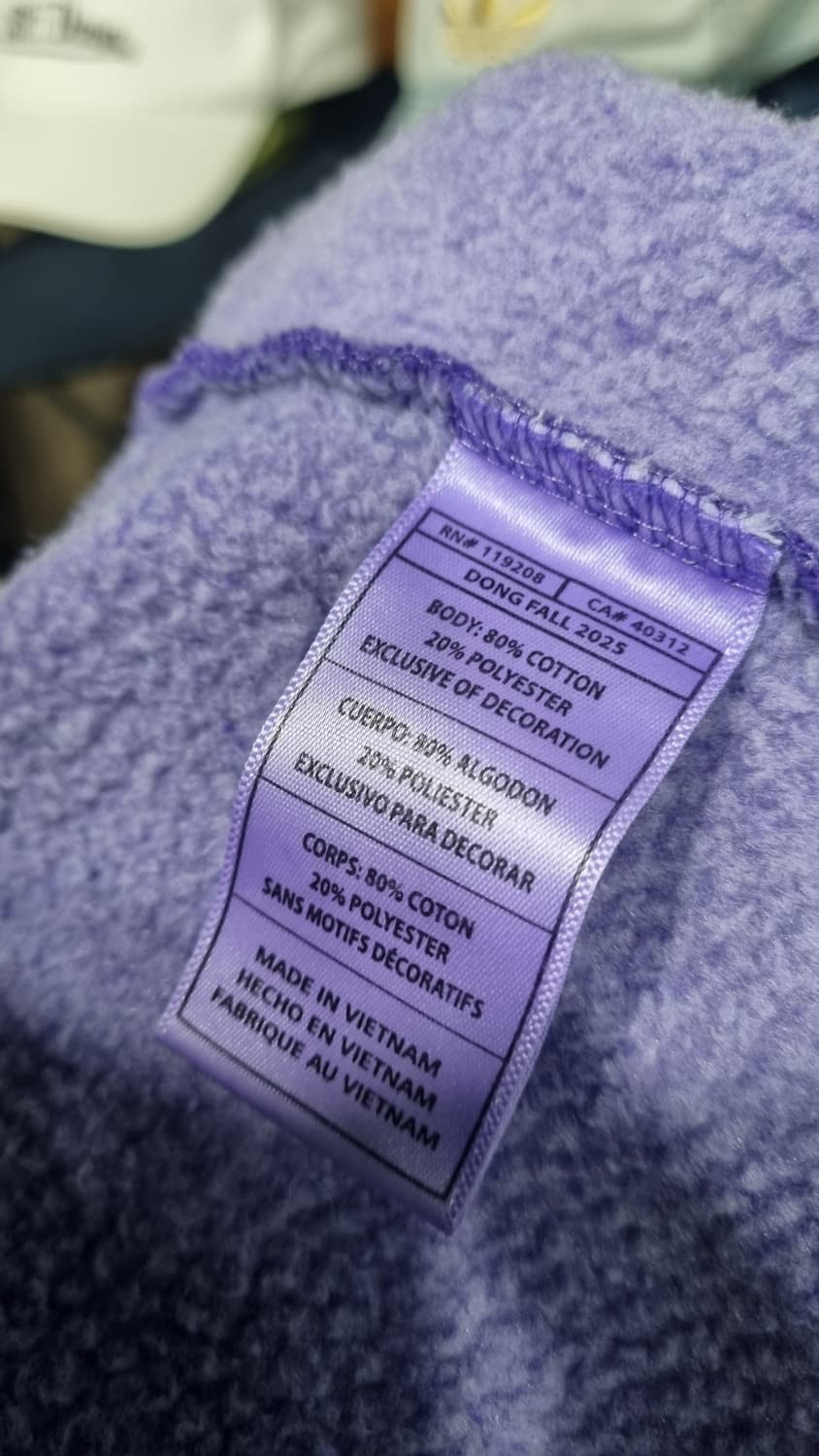 (미첼 엔 네스) 토론토 퍼플 후드티 기모 105적당 (표기L) 상태좋음 상품이미지5