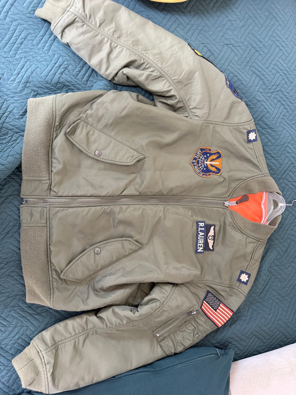 폴로 소령 항공점퍼 Ma-1 XL 상품이미지2