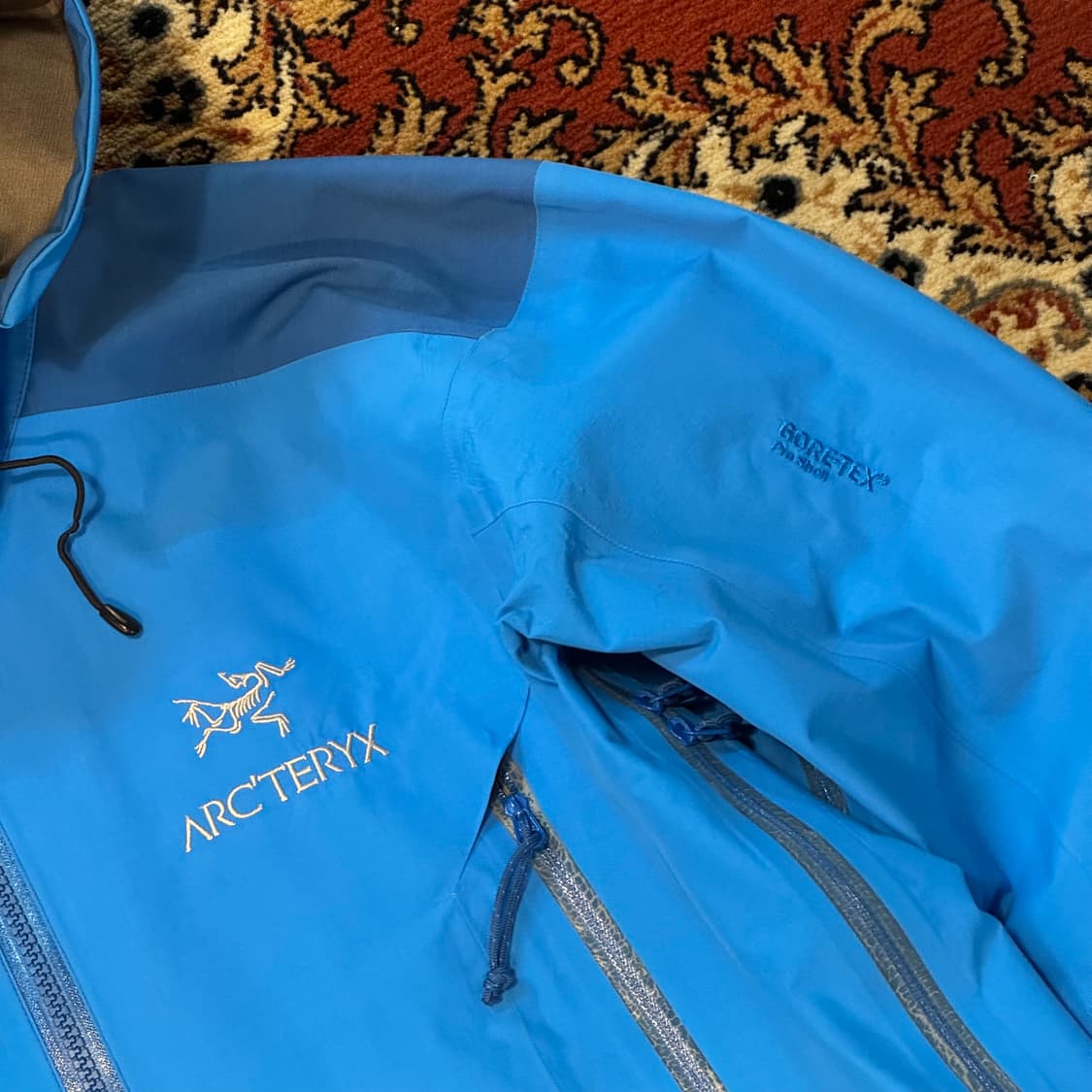 아크테릭스 베타ar 자켓 블루 (M) 고어텍스 프로쉘 상품이미지4