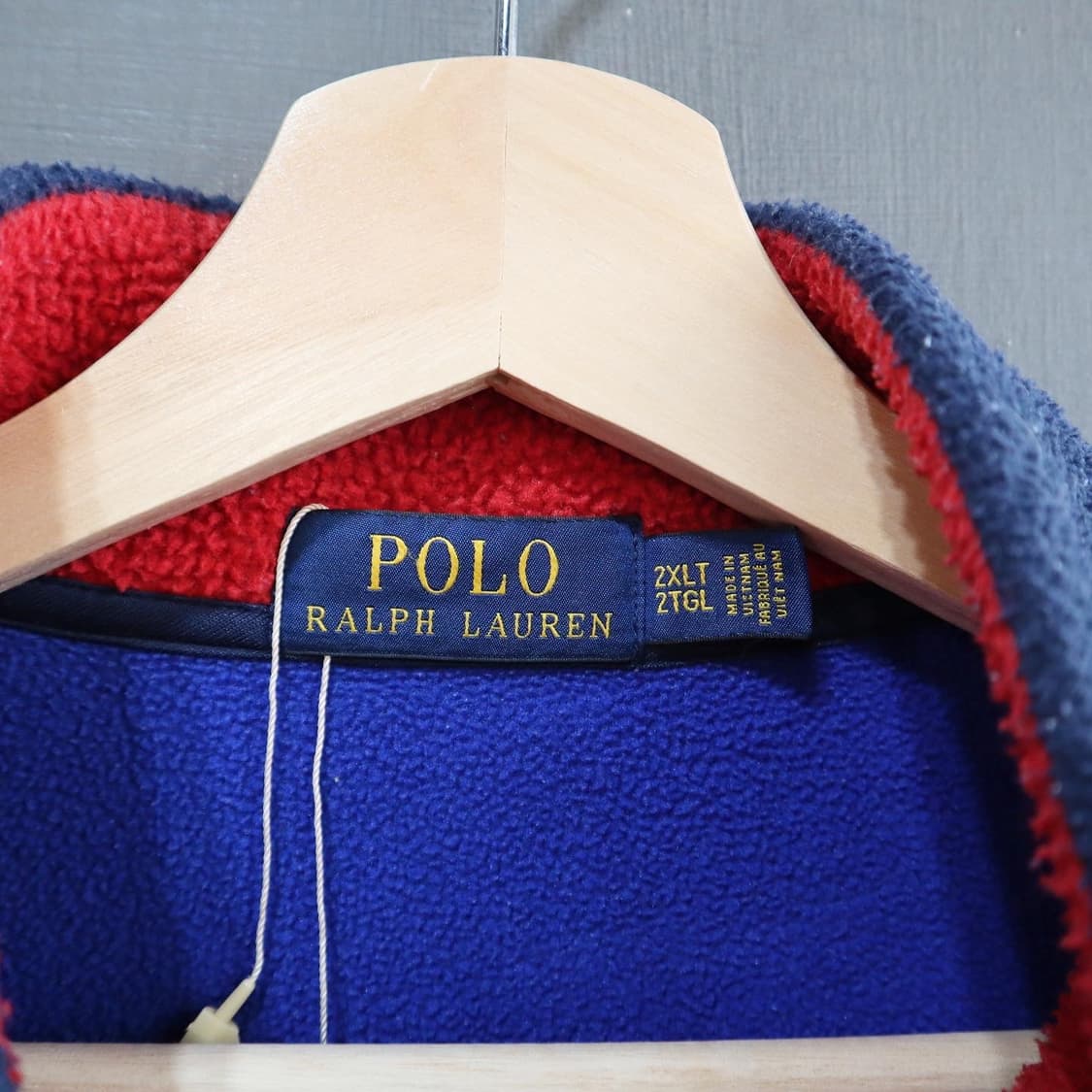 폴로 엠브로이드 플리스 아노락자켓 상품이미지6