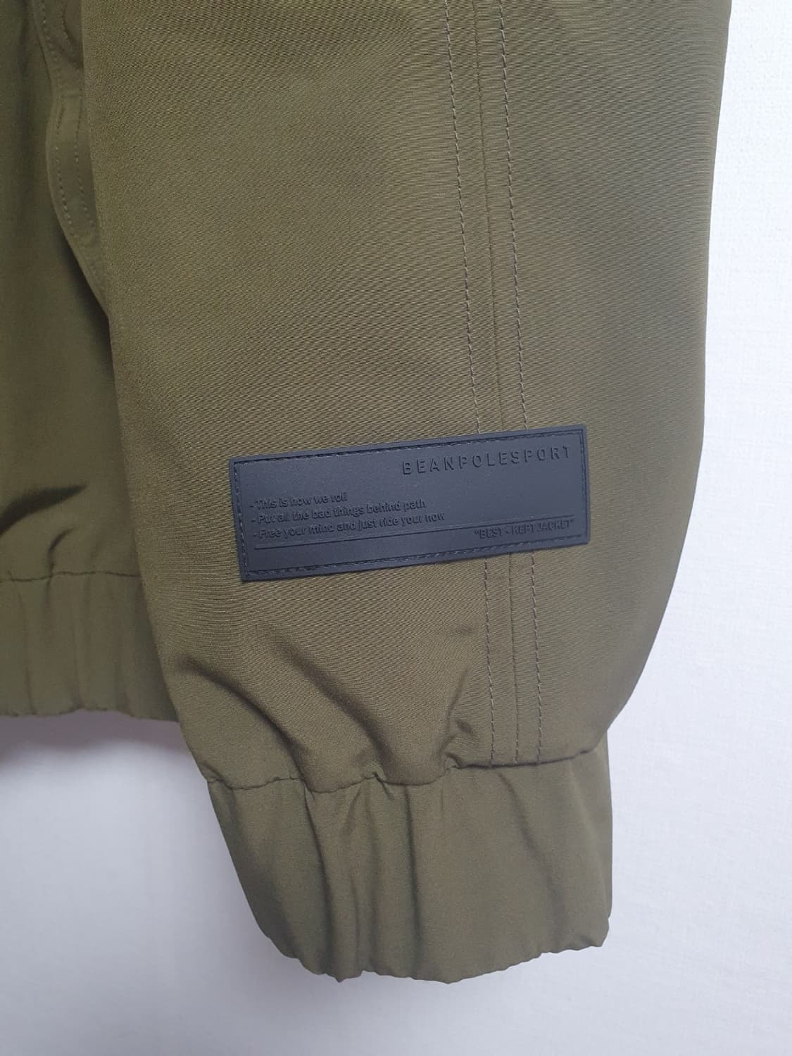 빈폴 스포츠 오버핏 후드 블루종 집업 자켓 95  상품이미지5