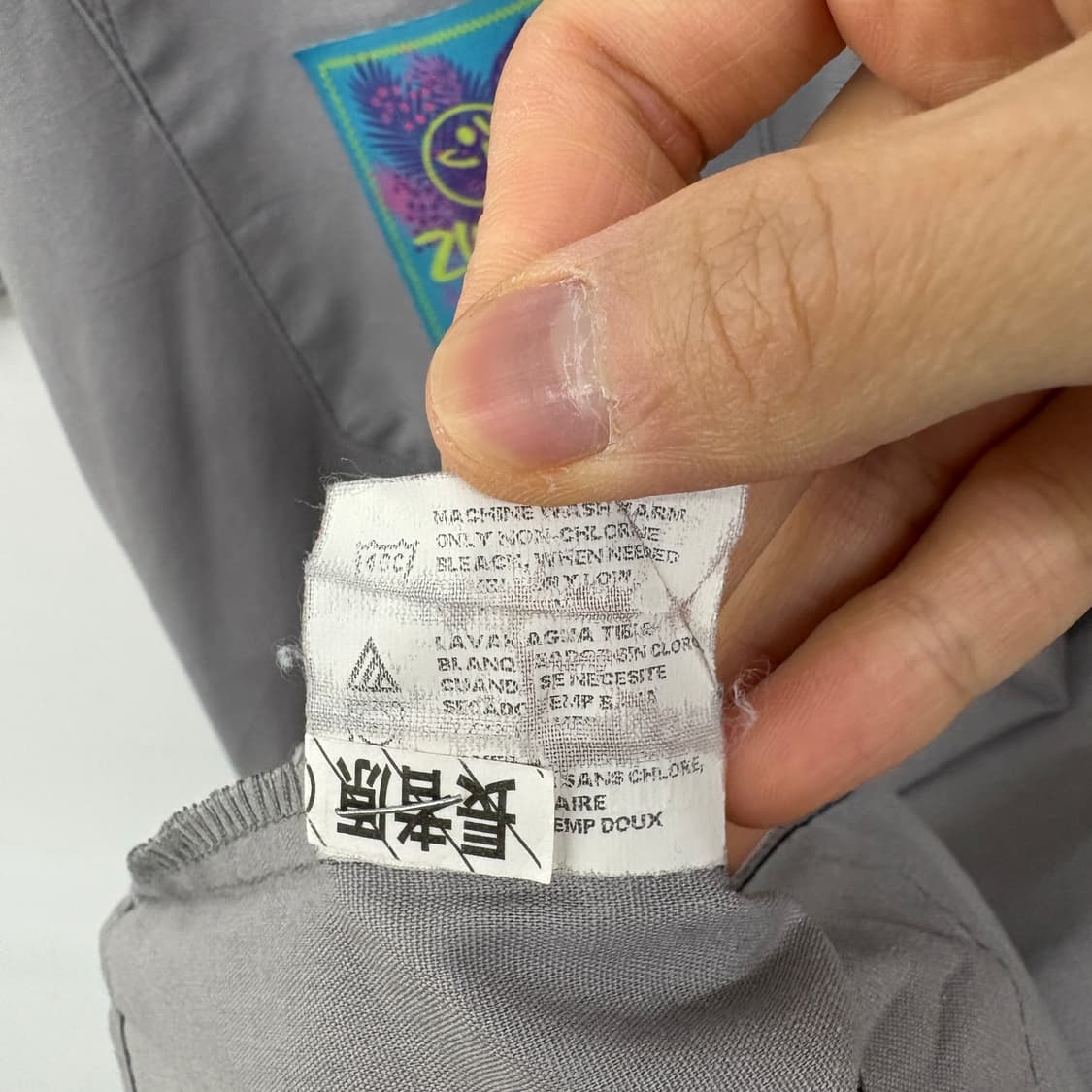 디키즈 셔츠 회색 + 줌바 패치 남성M 상품이미지6