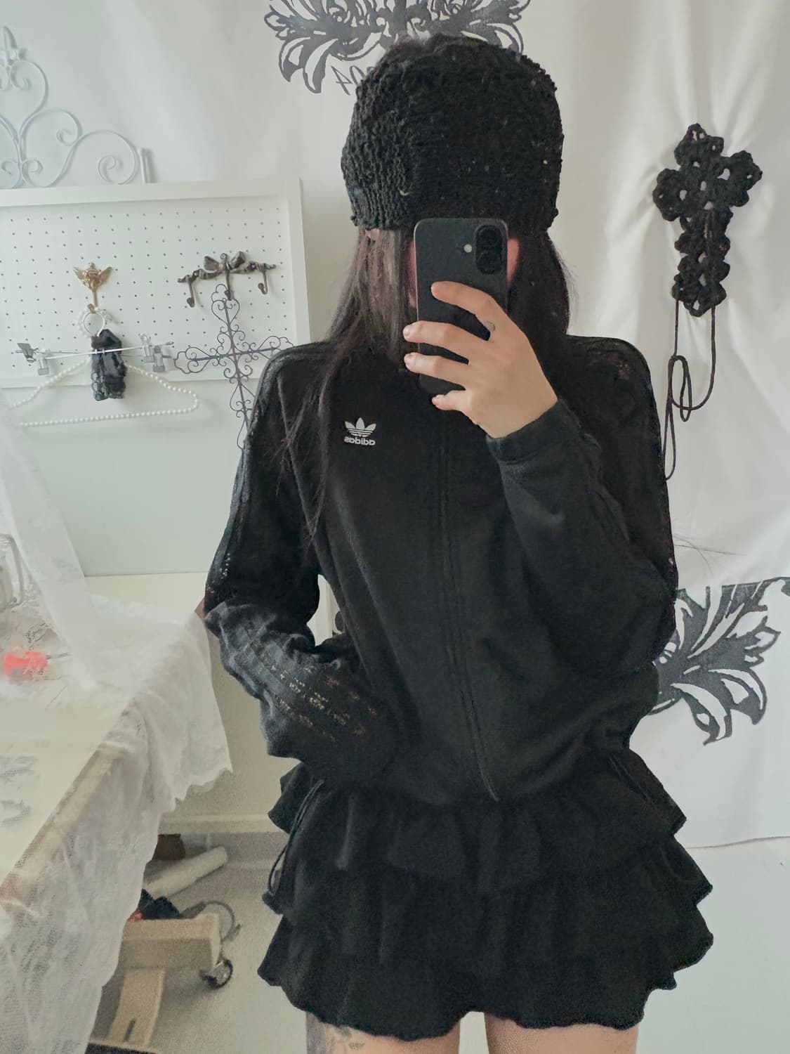 • Adidas Black Lace Three-Line Firebird  상품이미지3