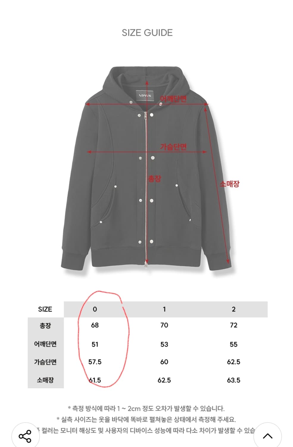 아이돈워너셀 후드집업 블랙 자켓(남녀공용0) 상품이미지7