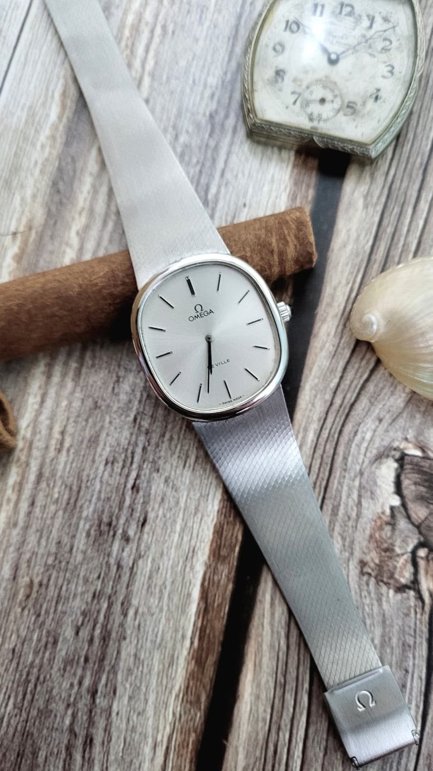 정품 남여공용 오메가 드빌 엘립스 수동 시계 311.0164 devil 상품이미지6