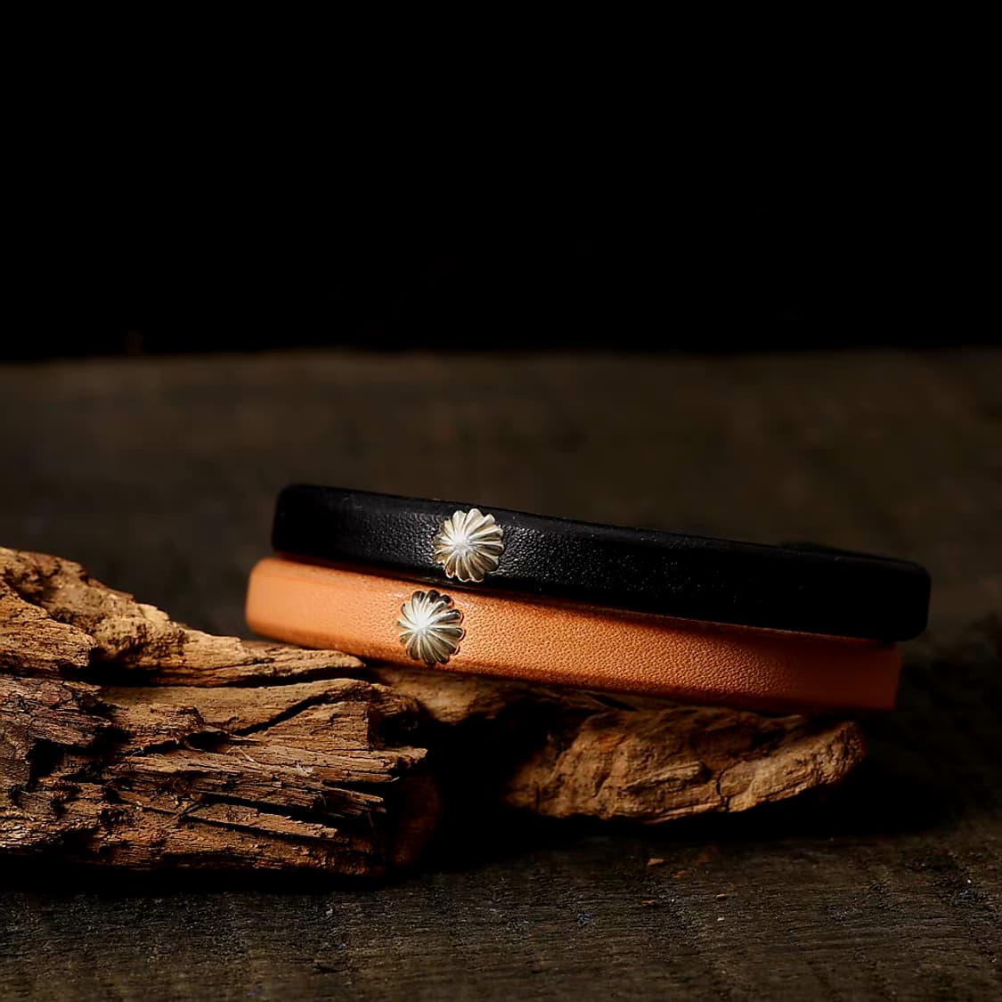 3cross cowhide silver925navajo bracelets 상품이미지2