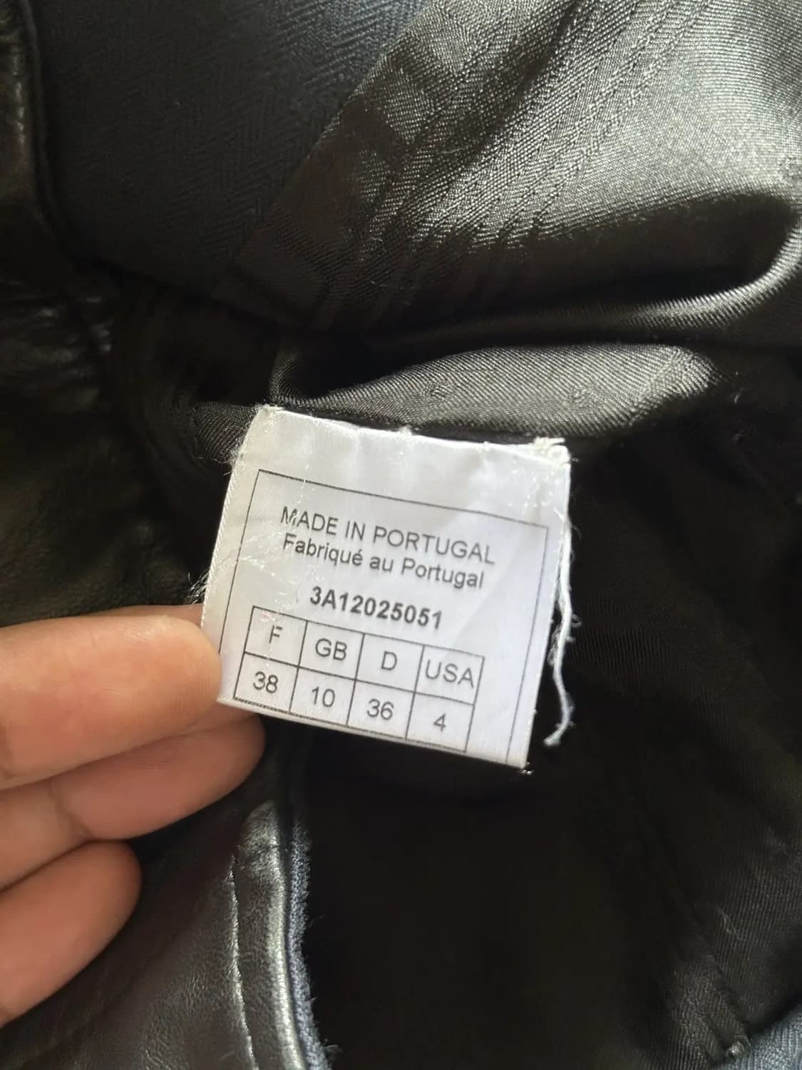 2003fw 존 갈리아노 레더 트림 자켓 상품이미지8