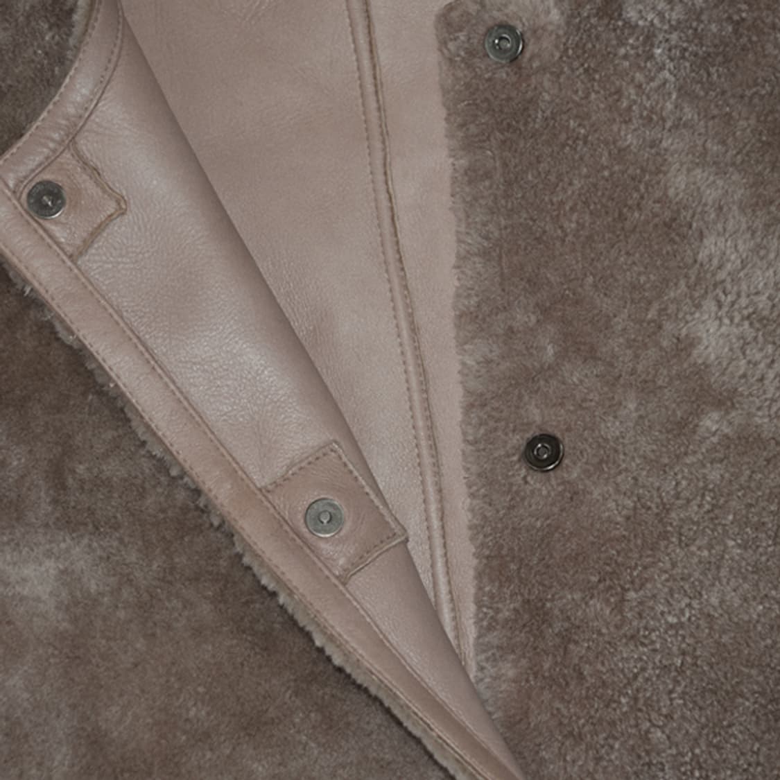 sheepskin 무톤 (양모 시어링) 코트 상품이미지6