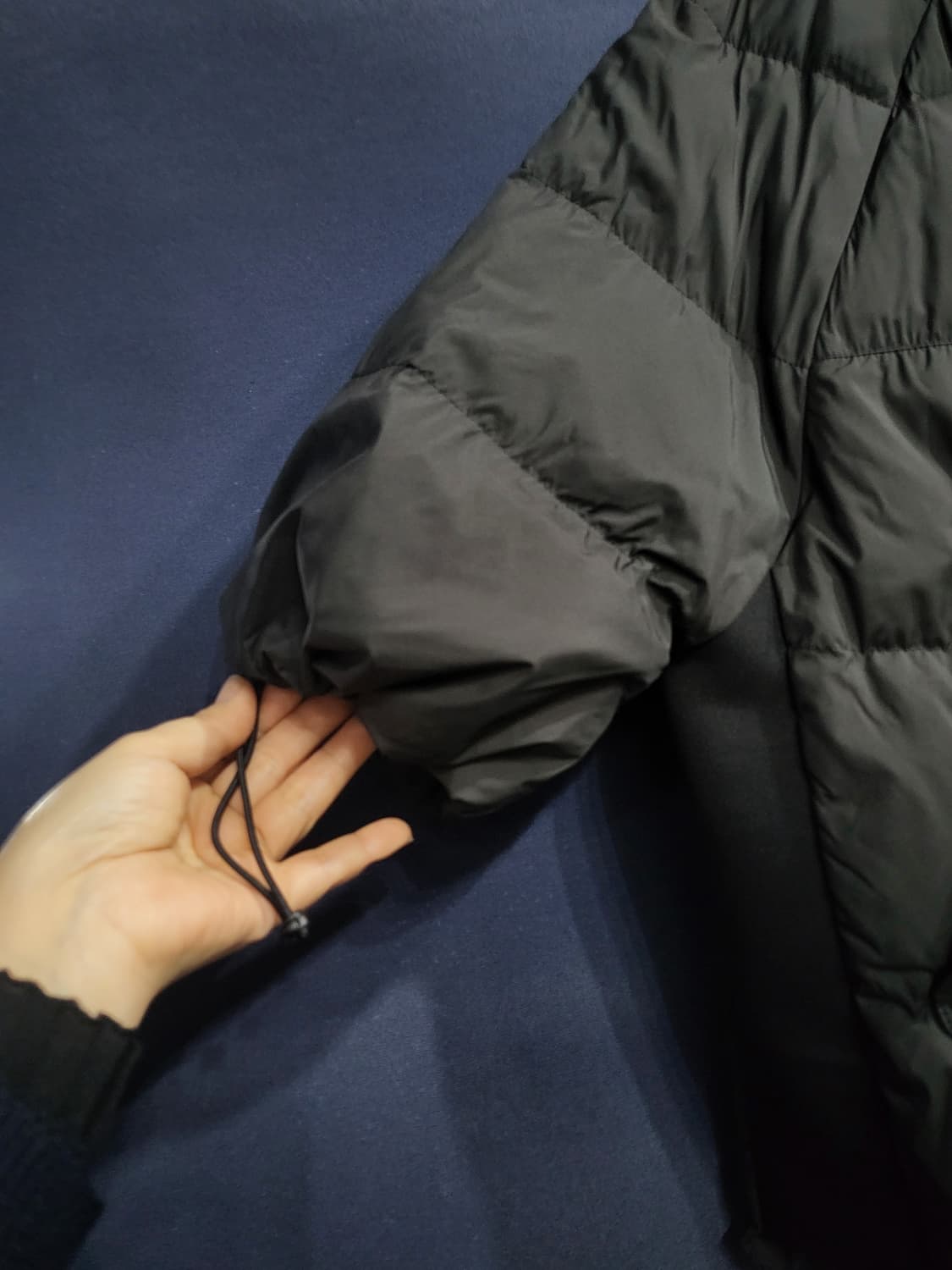 지스튜디오 구스다운 7부 패딩 상품이미지3