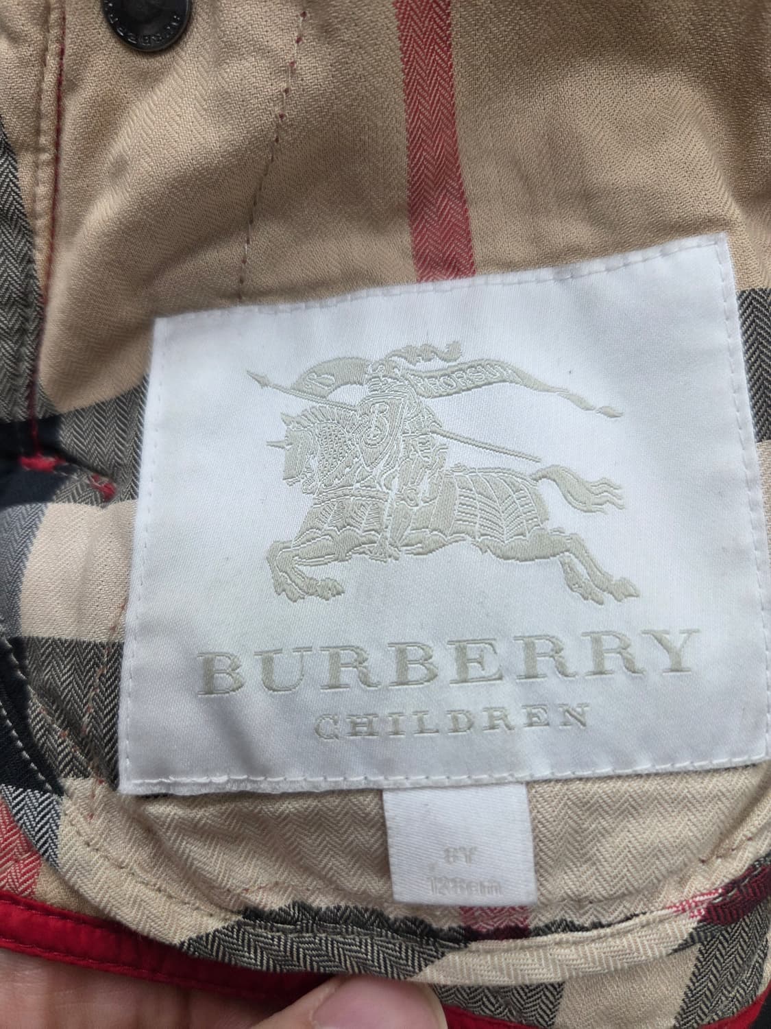 버버리 키즈 퀼팅 자켓 상품이미지9