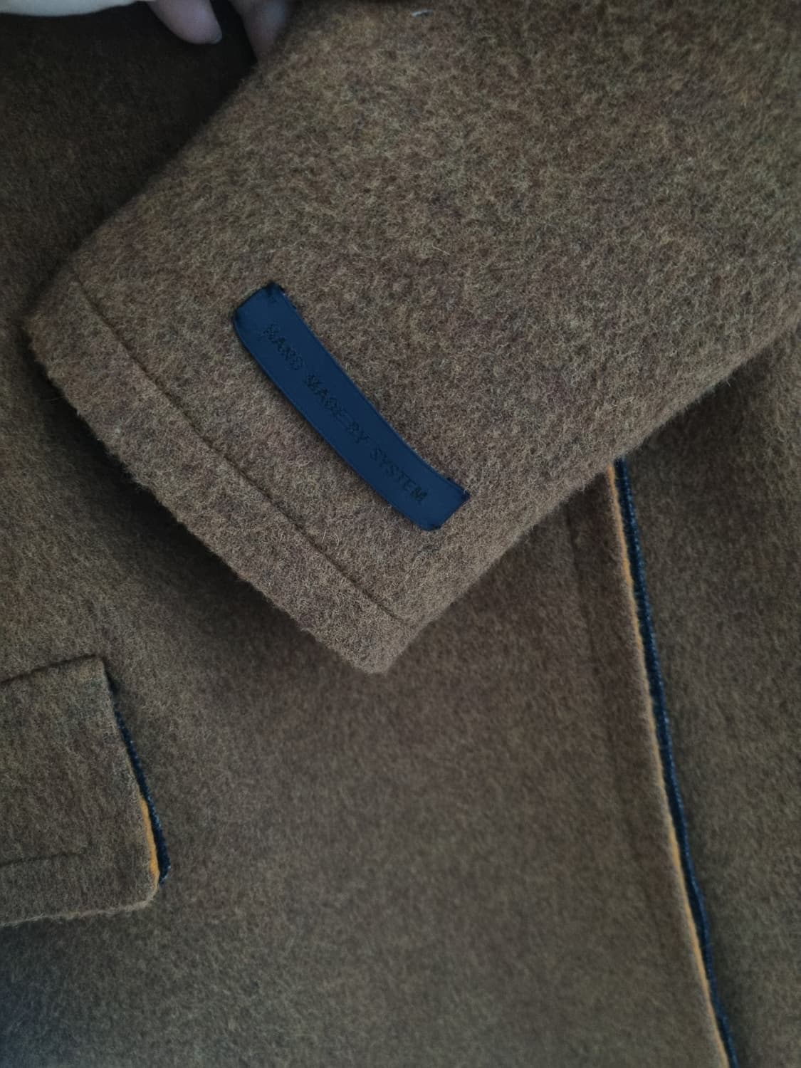 시스템 양모 코트 82 상품이미지6