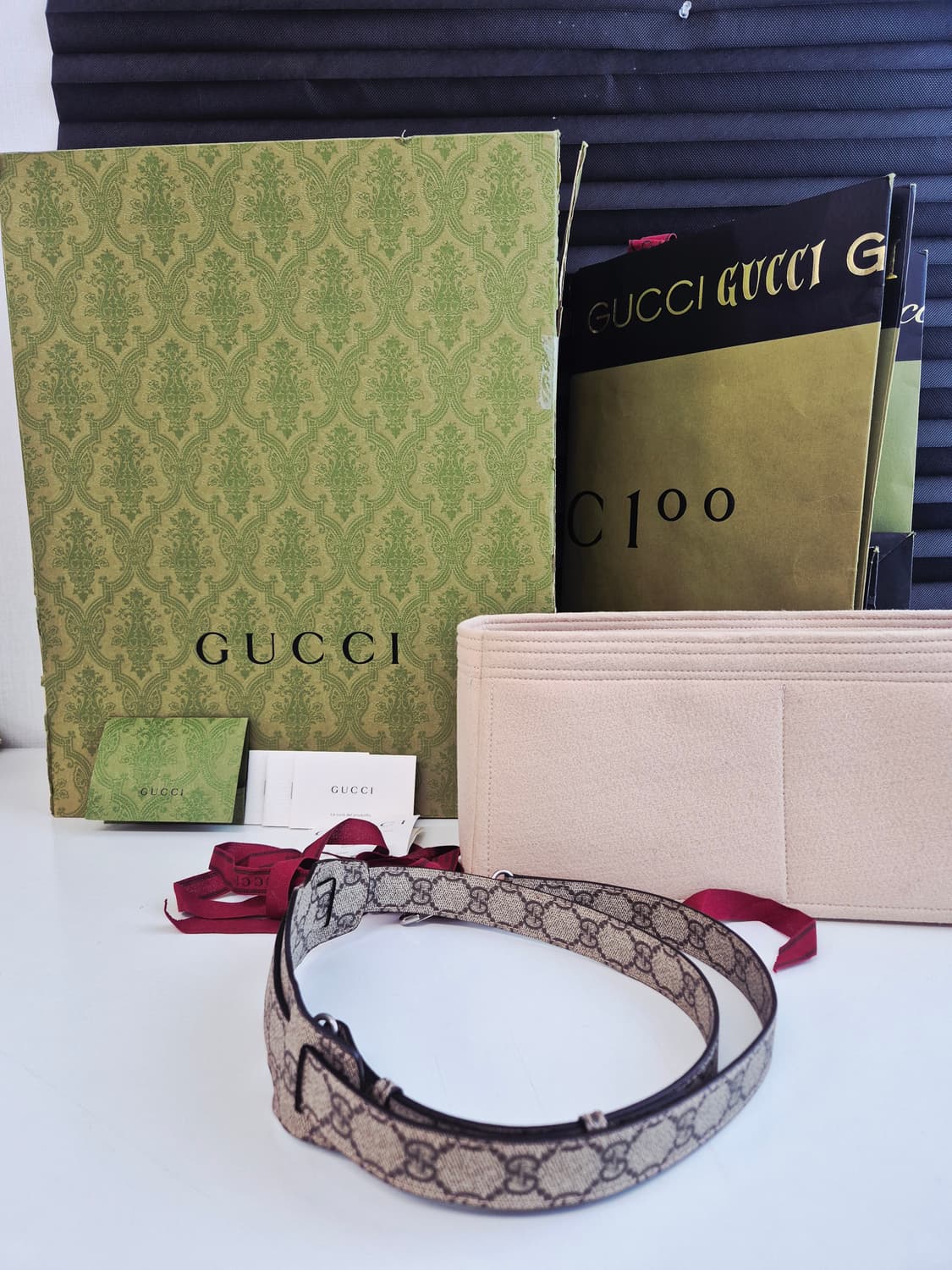 구찌 x 발렌시아가 프로젝트 해커백 (풀구성 상태최상) 상품이미지9