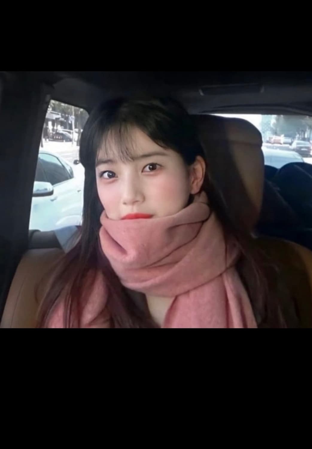 [새상품] 아크네 스튜디오 머플러 로즈 멜란지 수지 머플러 상품이미지5