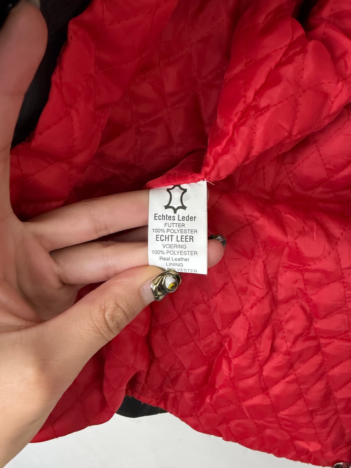 HELL CAT PUNKS 카우 레더 라이더 자켓 상품이미지9