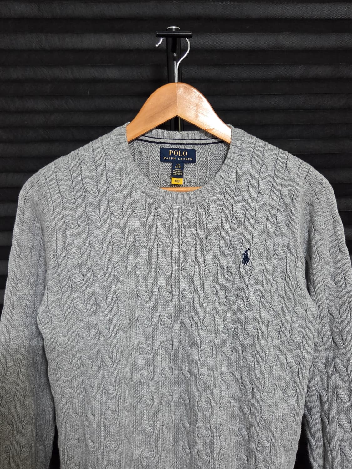 [폴로 랄프로렌] 코튼 케이블 니트 스웨터 | 00196 상품이미지2