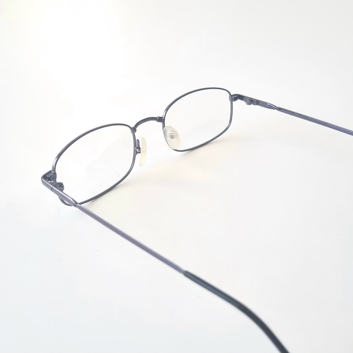 [ 데드스탁 ] 네이비 라운드사각 온테 안경테 404 상품이미지4