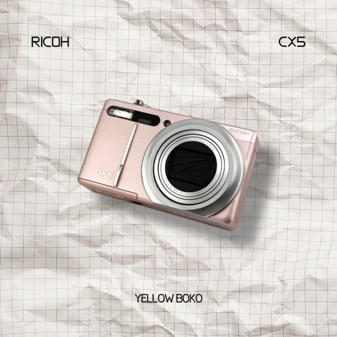 [필름색감!] 인스타용 리코 RICOH CX5 레트로 디지털 카메라 상품이미지1