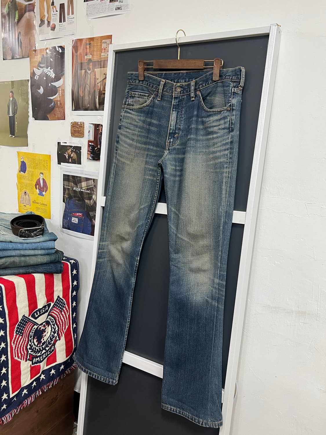 Levis 리바이스 제팬 517 나팔핏 부츠컷 데님 팬츠 상품이미지9