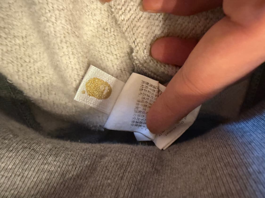 베이프 카모 WGM 후드티 M 상품이미지7