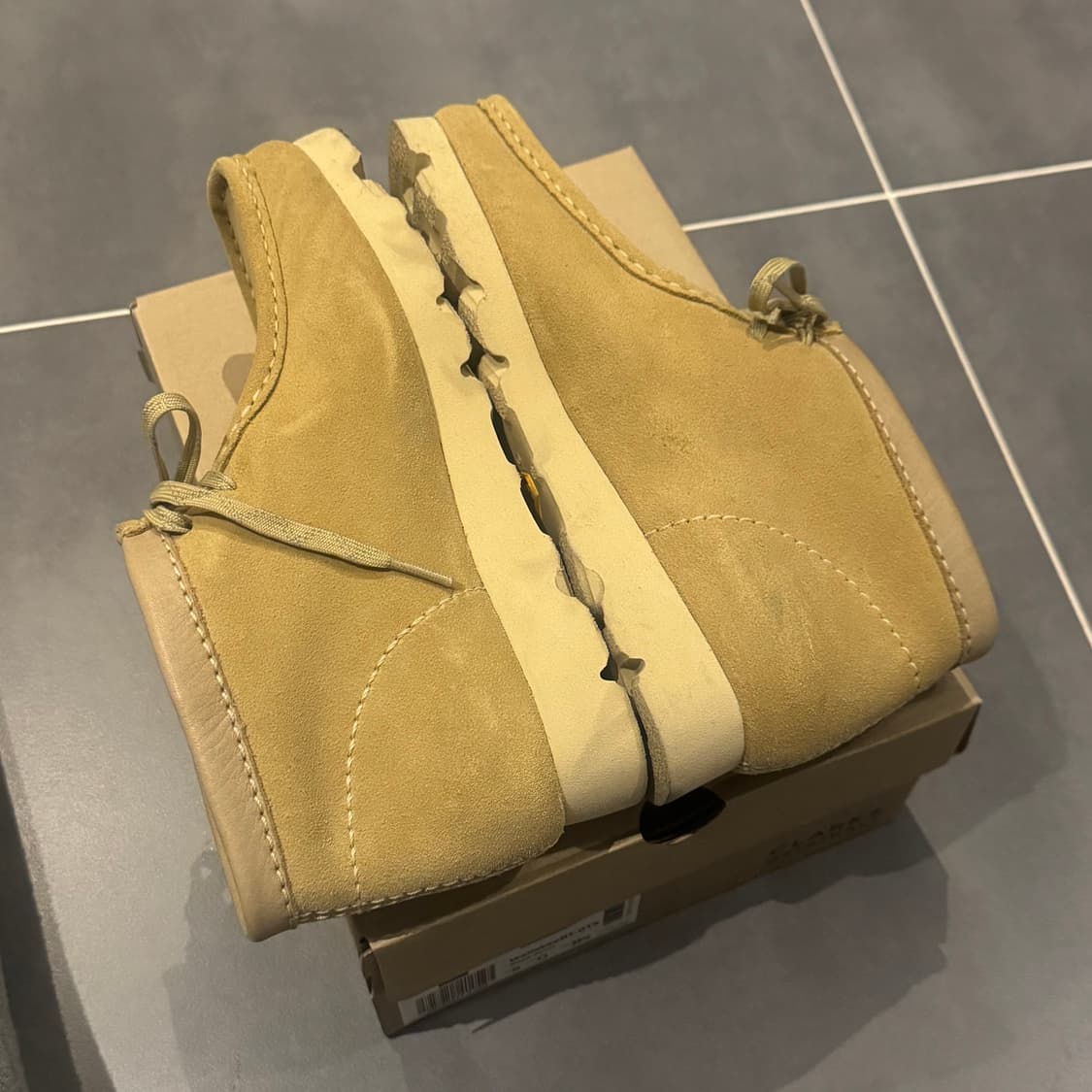 클락스 왈라비 고어텍스 메이플 부츠 상품이미지4