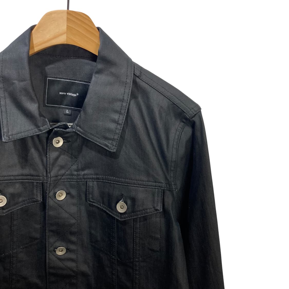 Xero vintage 데님 왁싱 자켓 상품이미지3