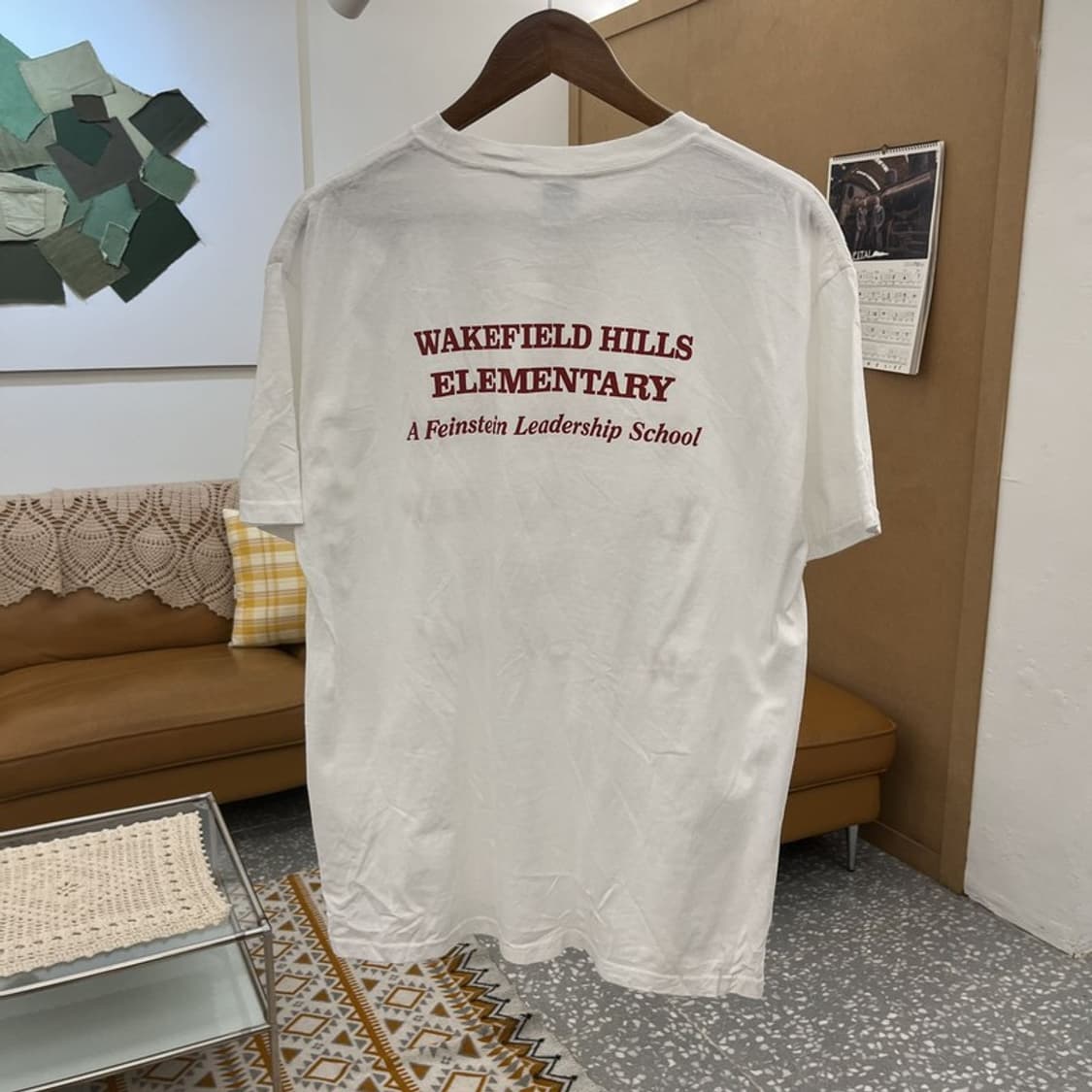 빈티지 멕시코 캐주얼 레터링 오버핏 반팔티 L C10626 상품이미지4