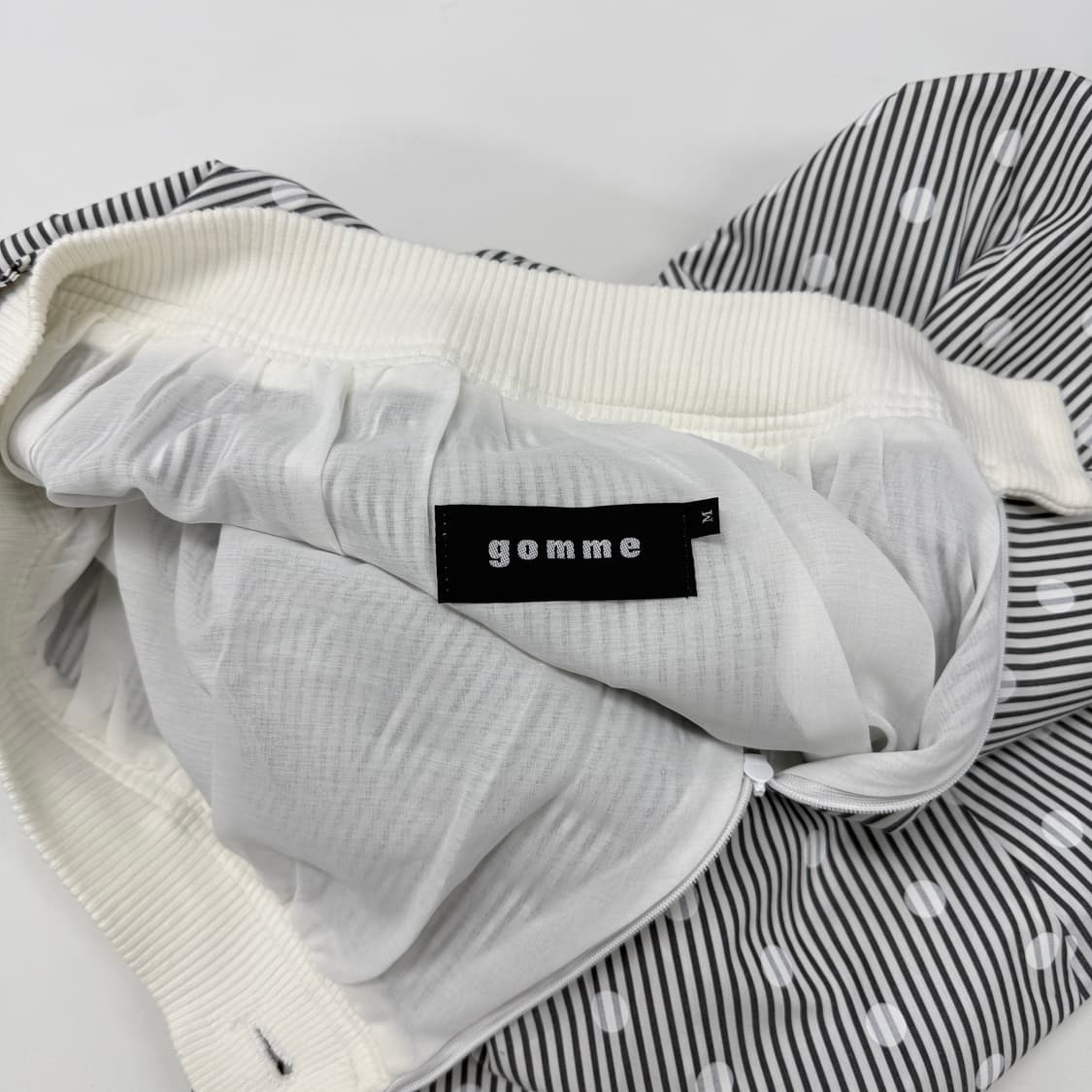 Gomme stripe dot skirt 상품이미지8