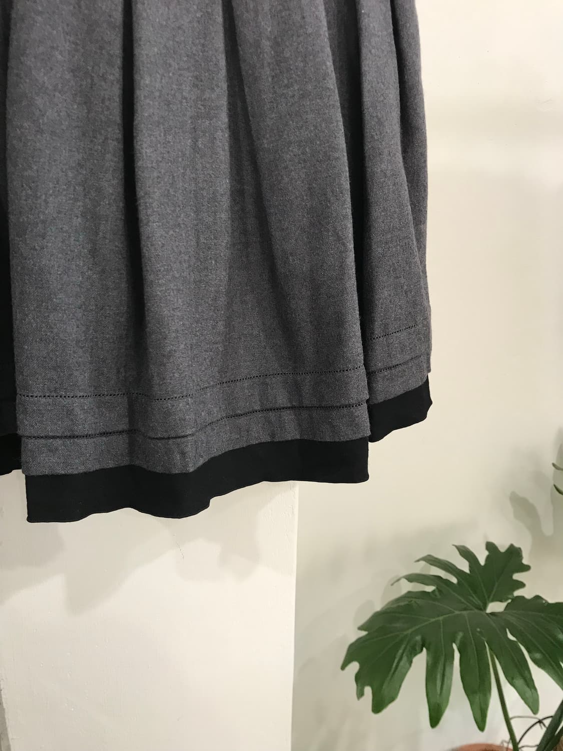 빈티지 투톤 스커트 상품이미지7