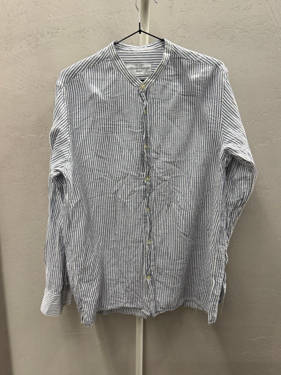 Officine Generale 스트라이프 셔츠 M 상품이미지2