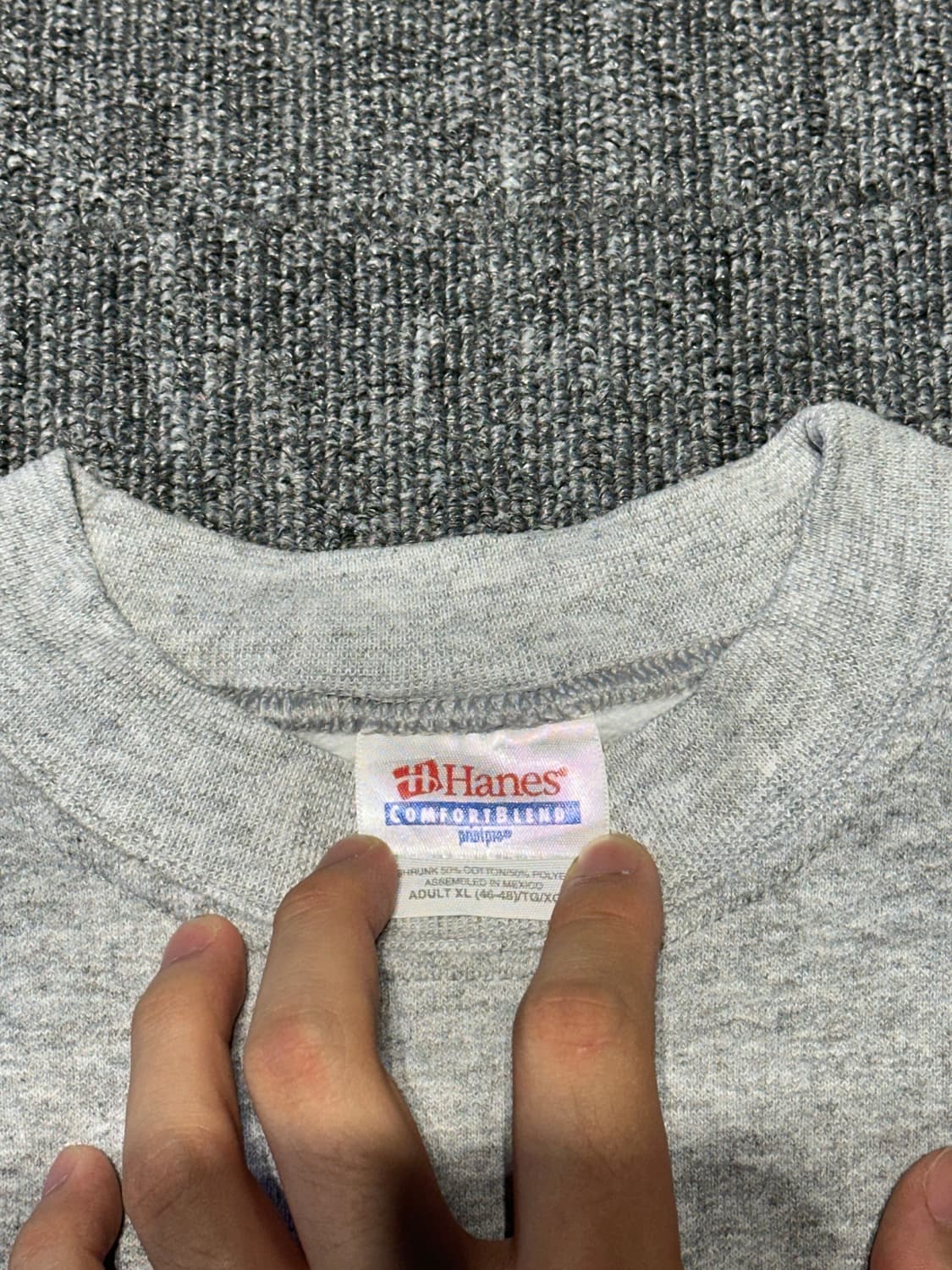 00s Hanes 럭비 스웻셔츠 XL 상품이미지3
